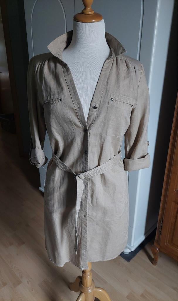 Robe 55% lin - 45% coton Camaïeu, Enlèvement ou Envoi, Comme neuf