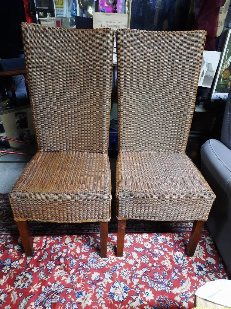 Rotan stoelen Wallace Lloyd Loom, Ophalen, Gebruikt, Overige kleuren, Riet of Rotan