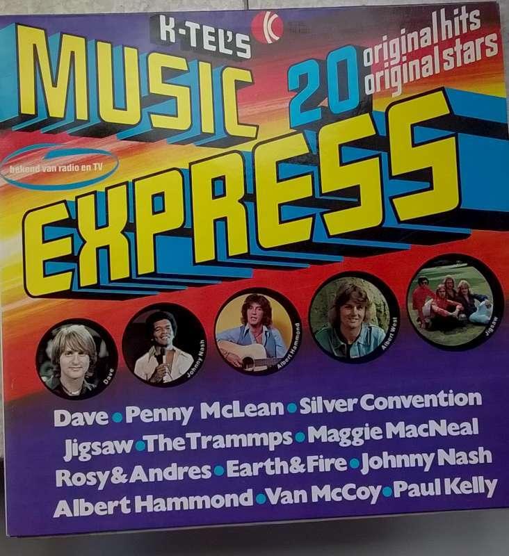 LP K-Tels Music Express 1976, Enlèvement ou Envoi, Comme neuf, 12 pouces, Pop