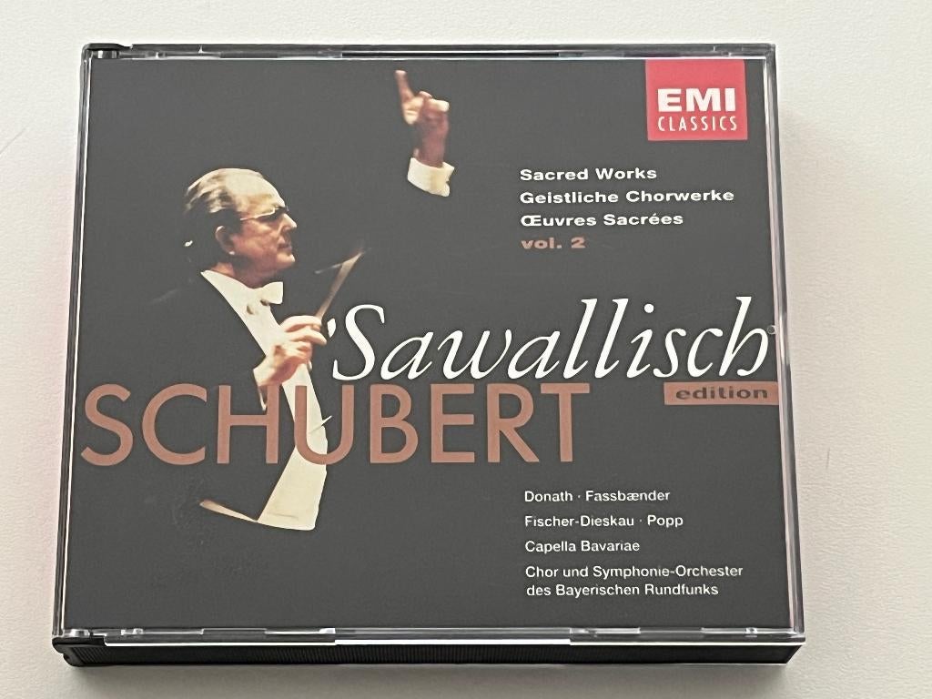 Schubert, Wolfgang Sawallisch – Sacred Works - Vol. 2, Ophalen of Verzenden, Gebruikt