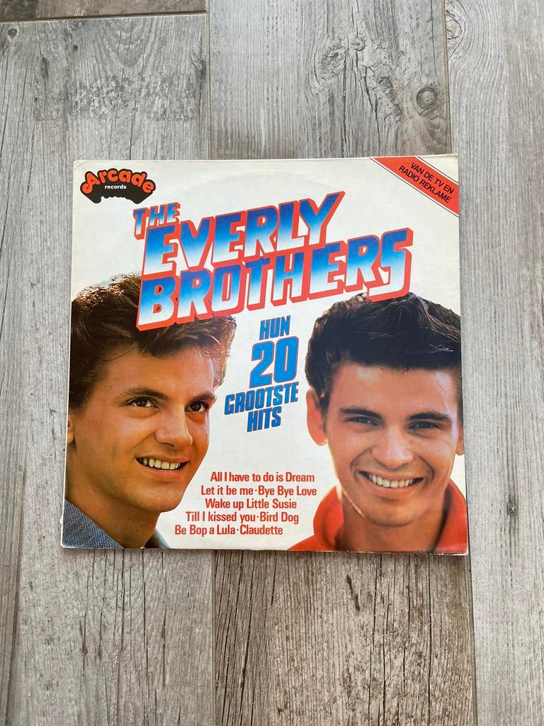 LP The Everly Brothers / 20 grootste hits, Cd's en Dvd's, Vinyl | Rock, Ophalen of Verzenden, Gebruikt