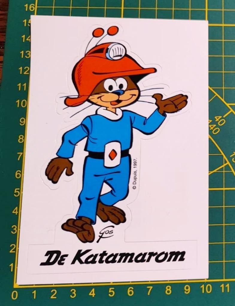 Sticker 1997 Dupuis De Katamarom (GOS), Verzamelen, Stickers, Ophalen of Verzenden