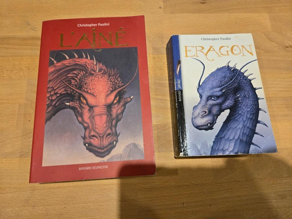Eragon - tome 1 et 2, Boeken, Ophalen, Gelezen