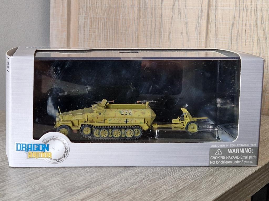 Dragon Armor 60637 Sd.Kfz.251 Ausf.C & 3.7cm Pak 35/36 Kurla, Enlèvement ou Envoi, Armée de terre, Miniature ou Figurine