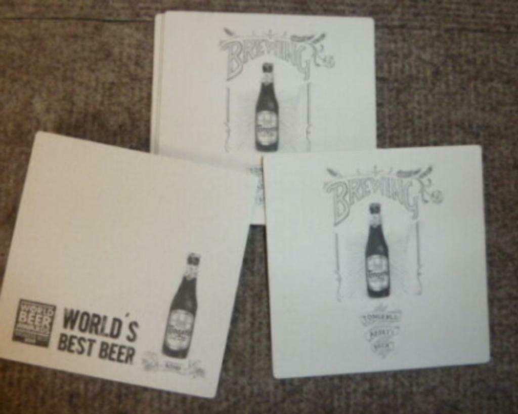 6 nieuwe bier viltjes TONGERLO " Brewing fles " Brij. Haacht, Enlèvement ou Envoi, Neuf, Sous-bock, Autres marques