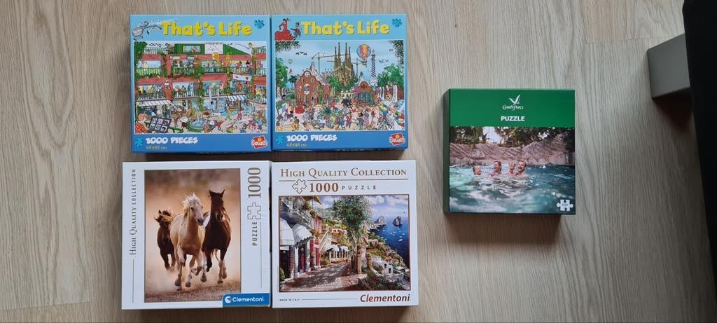 Puzzels, Ophalen, Zo goed als nieuw