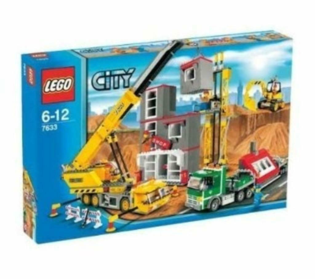 Lego 7633 Bouwplaats ZEER ZELDZAAM NIEUW&SEALED Elders 500€, Ophalen of Verzenden, Nieuw, Complete set, Lego