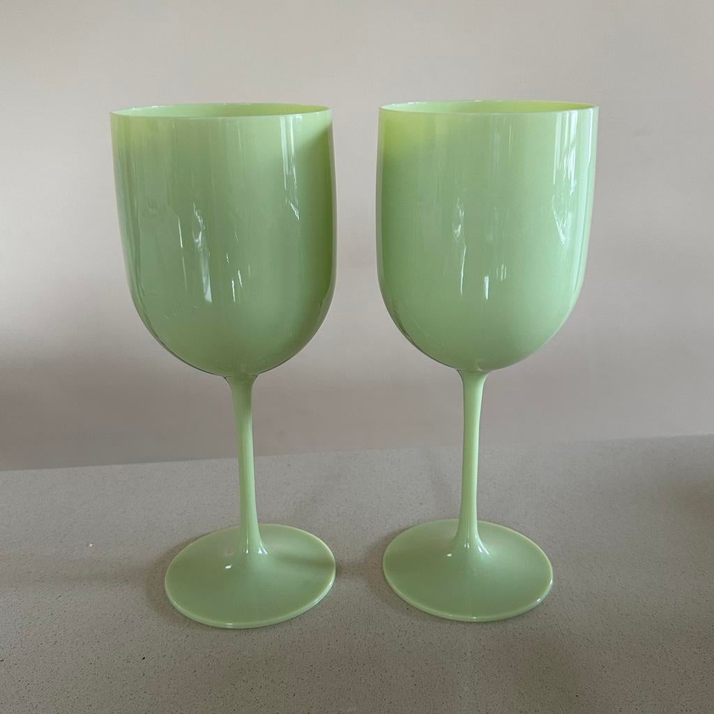 Picknick wijnglazen L’OREAL, Verzamelen, Glas en Drinkglazen, Ophalen, Nieuw, Overige typen