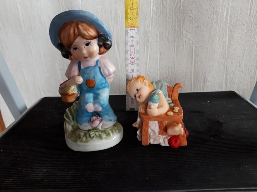 2 kleine beeldjes, Ophalen of Verzenden, Zo goed als nieuw