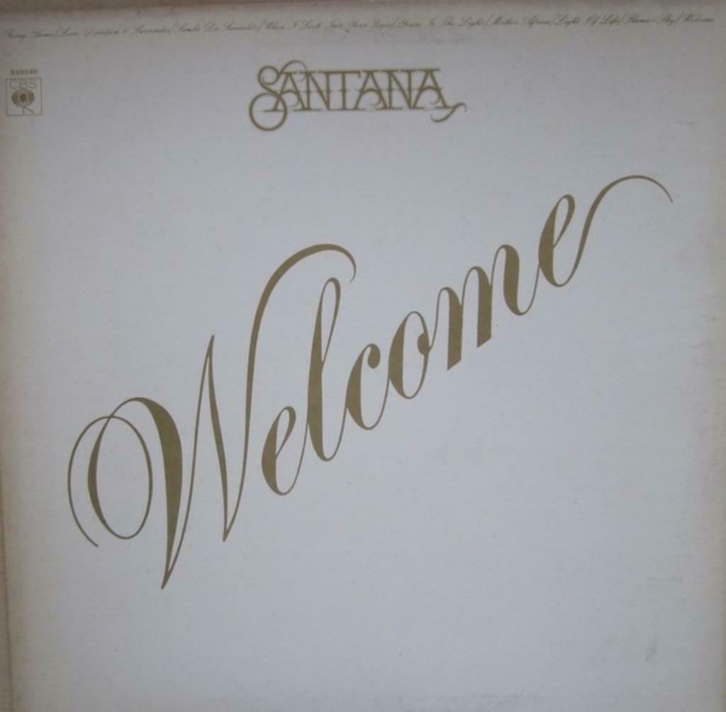 LP Santana: Welcome, Cd's en Dvd's, Vinyl | Rock, Ophalen of Verzenden, 12 inch, Overige genres