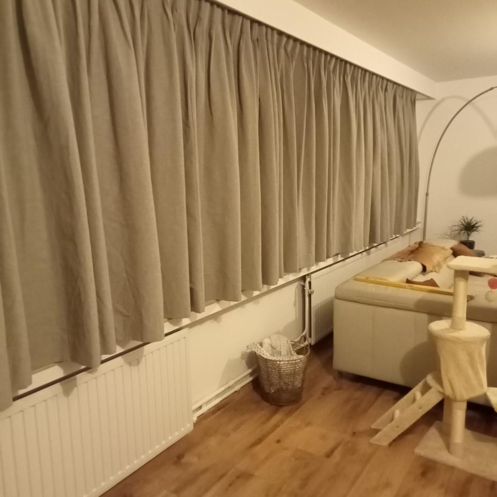rideaux occultants, Enlèvement