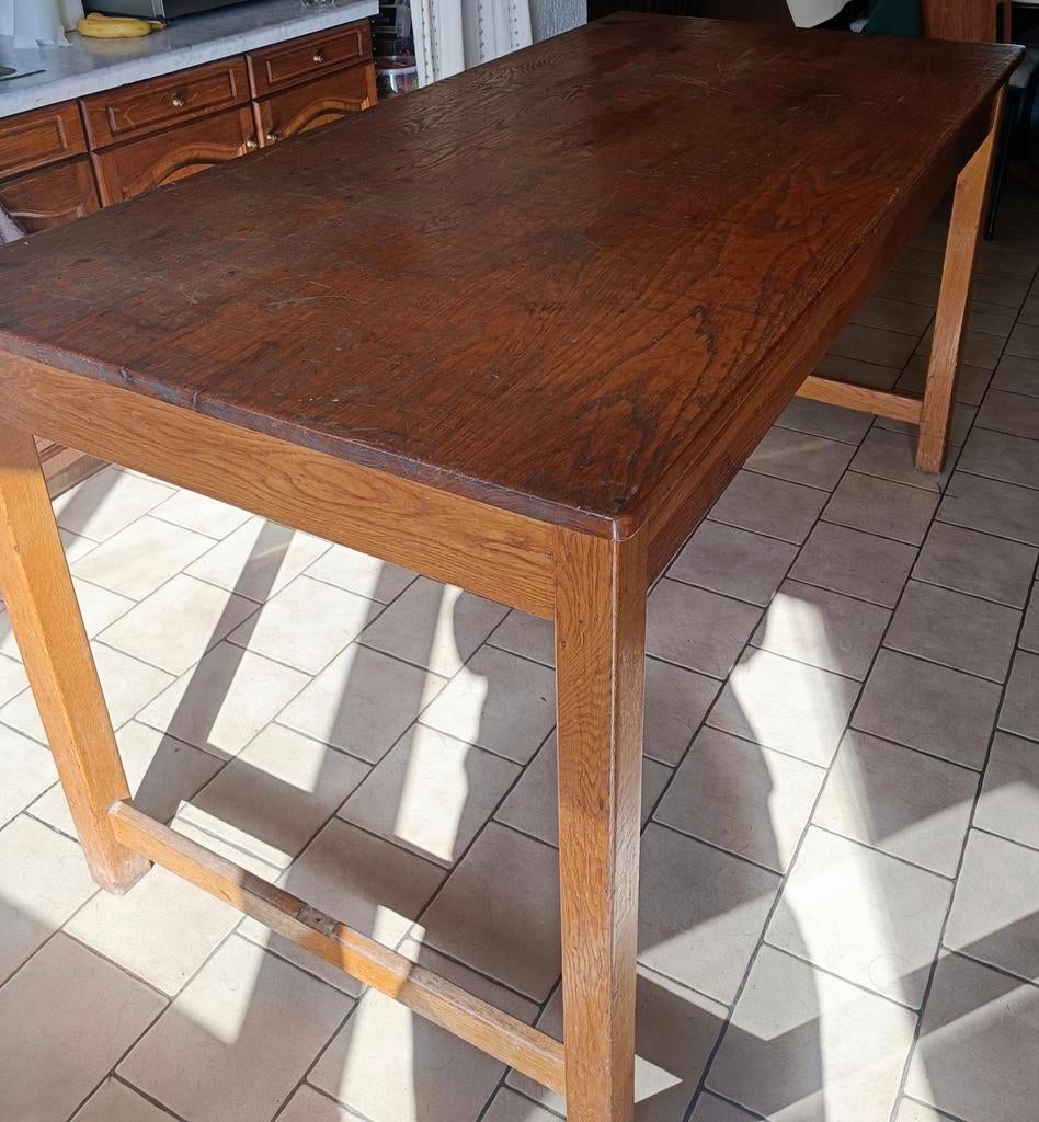 Table/plan de travail en chêne, Enlèvement, Utilisé