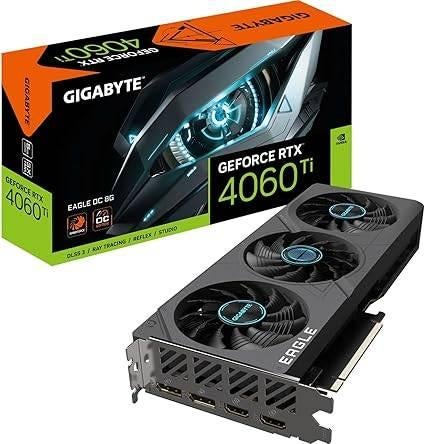 GIGABYTE GeForce RTX 4060 TI | 8 Go | LIVRAISON GRATUITE, Neuf, -, GIGABYTE, -