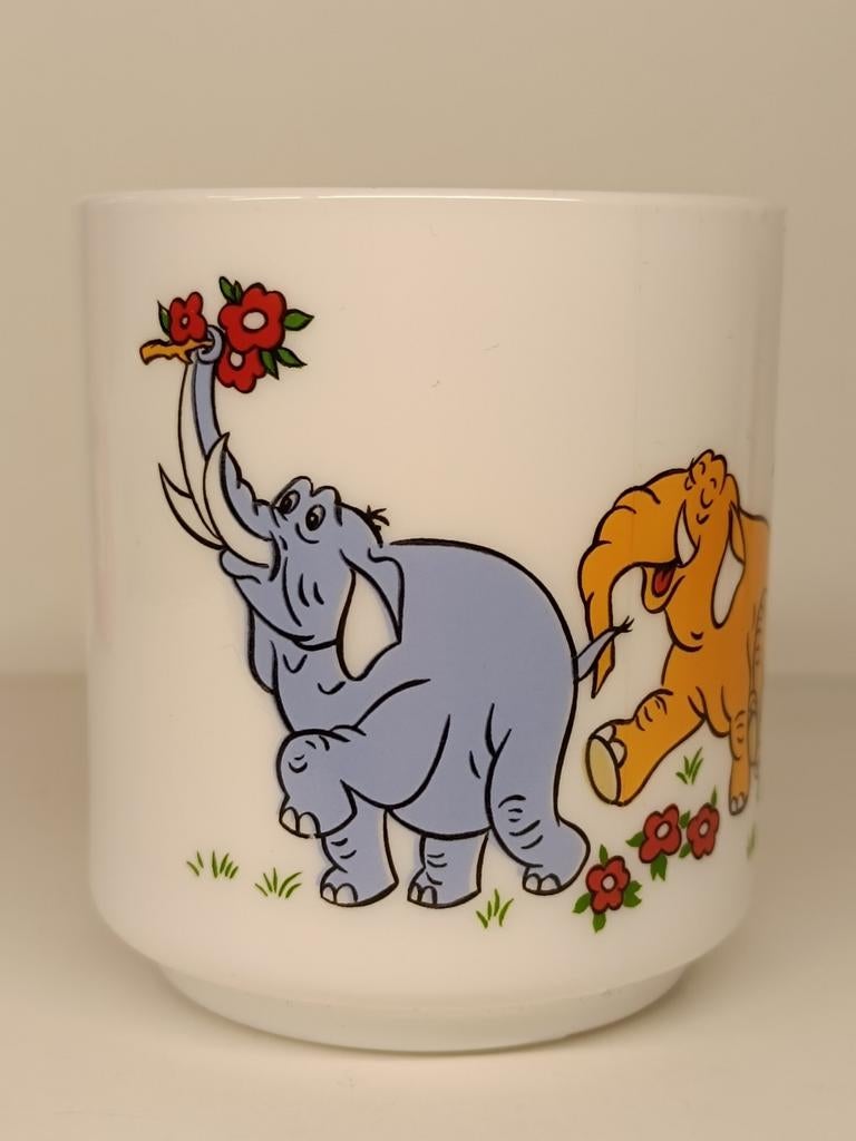 Disney Jungle Book Arcopal 1987 vintage mok, Verzamelen, Ophalen of Verzenden