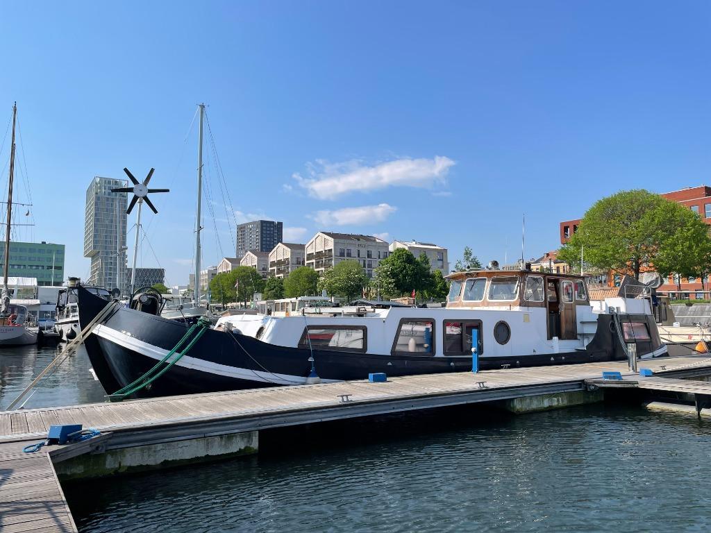 Woonboot Tjalk varend woonschip te koop, Antwerpen (stad)