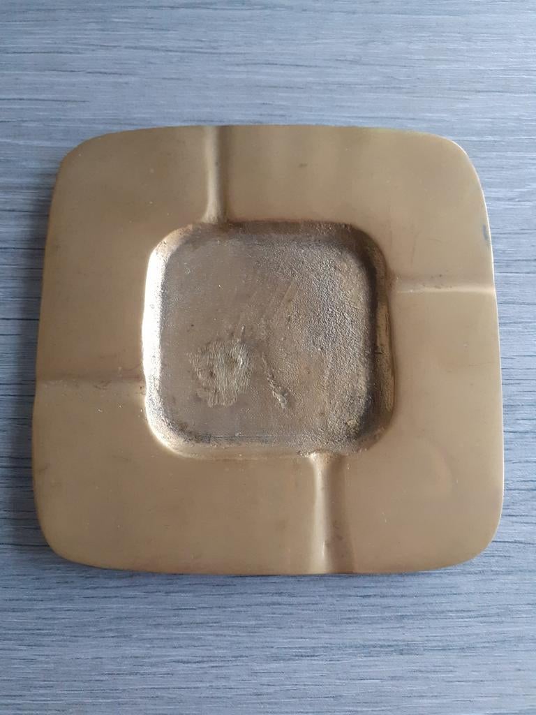 Koperen asbak, Antiek en Kunst, Ophalen of Verzenden