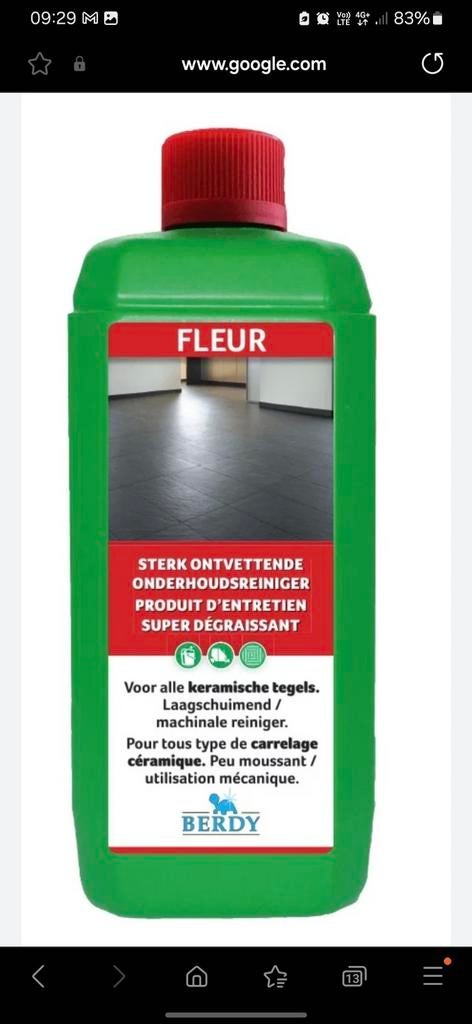 Dégraissant pour carreaux de céramique, Enlèvement ou Envoi