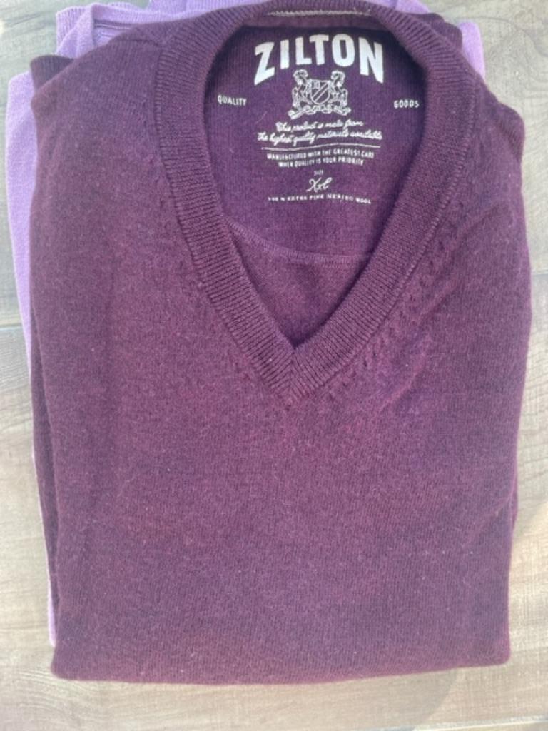 HEREN trui ZILTON paars Maat XL, Paars, Maat 56/58 (XL), Ophalen of Verzenden, Zo goed als nieuw