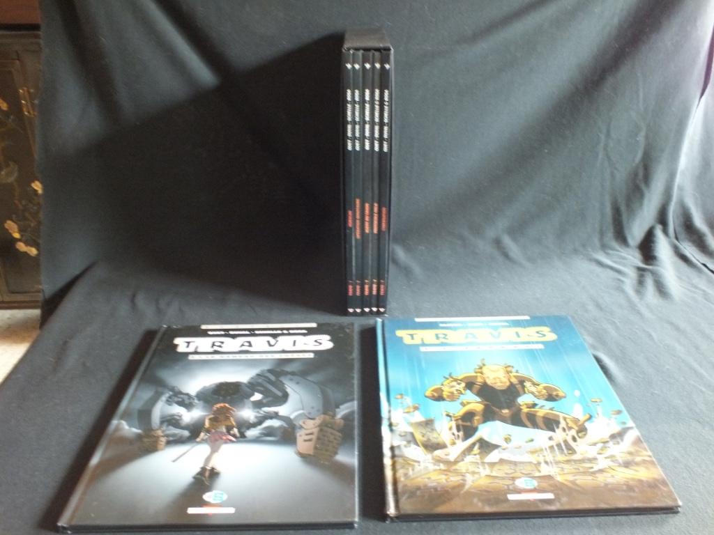 TRAVIS (1 COFFRET 5 ALBUMS + 3 ALBUMS TOUS EO)  DELCOURT, Complete serie of reeks, Nieuw, ALIZON-QUET-DUVAL, Ophalen of Verzenden