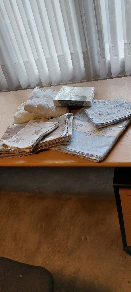 Lakenset voor babybedje, Ophalen of Verzenden, Gebruikt, Ledikant