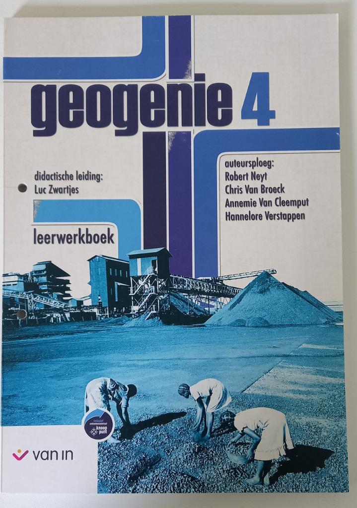 Geogenie 4 leerwerkboek, Ophalen, Nieuw, Aardrijkskunde, Uitgeverij Van In