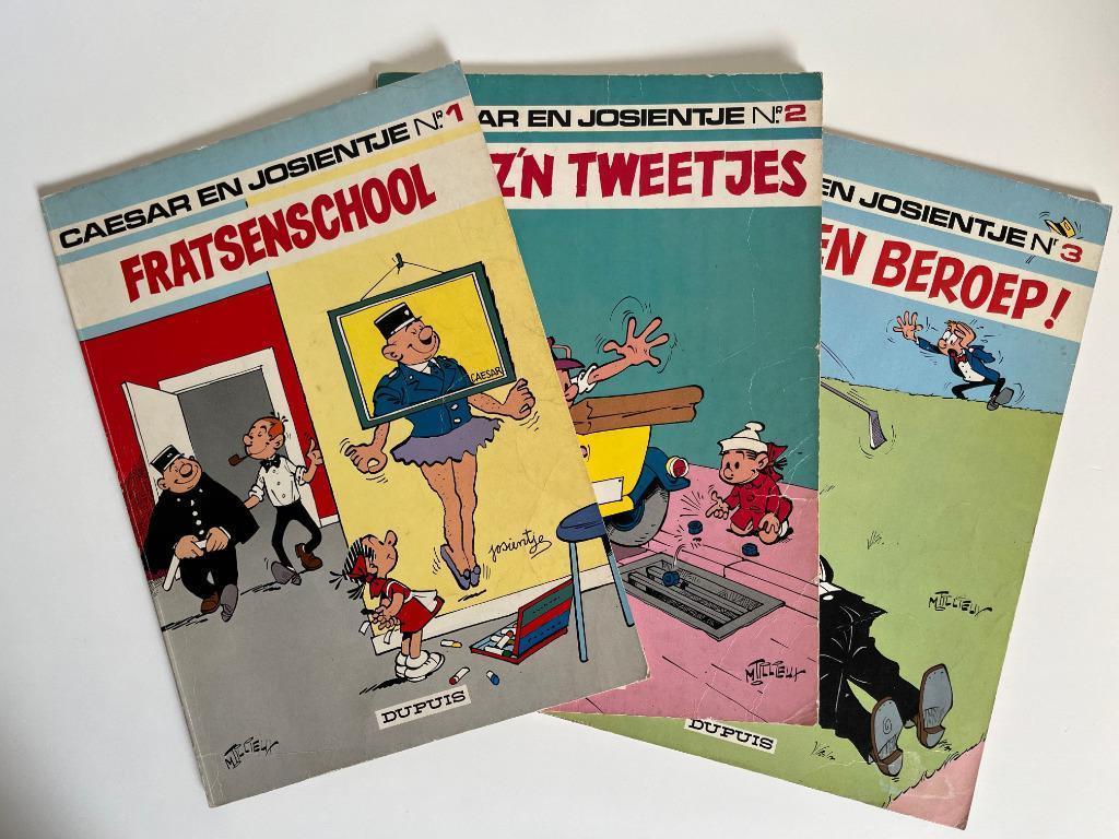 Caesar en Josientje - 1&2&3 - Tillieux - 1e druk 1971/72, Verzenden