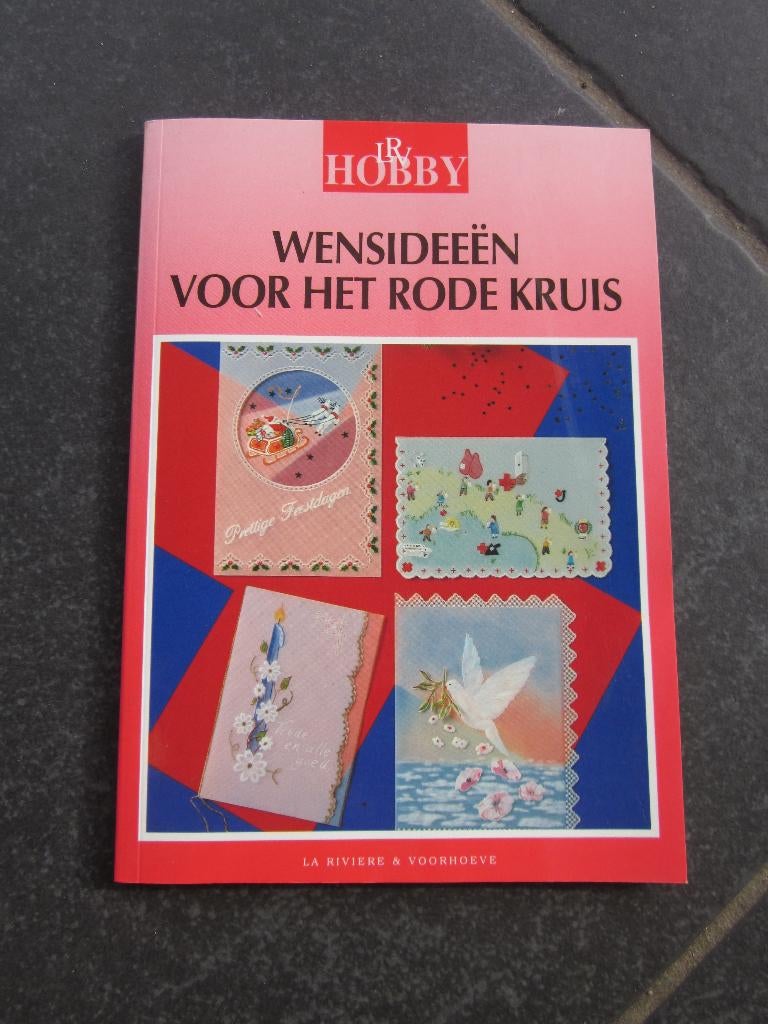 boek wensideeën LRV Hobby. Wenskaarten maken, Ophalen of Verzenden, Gelezen, Overige onderwerpen