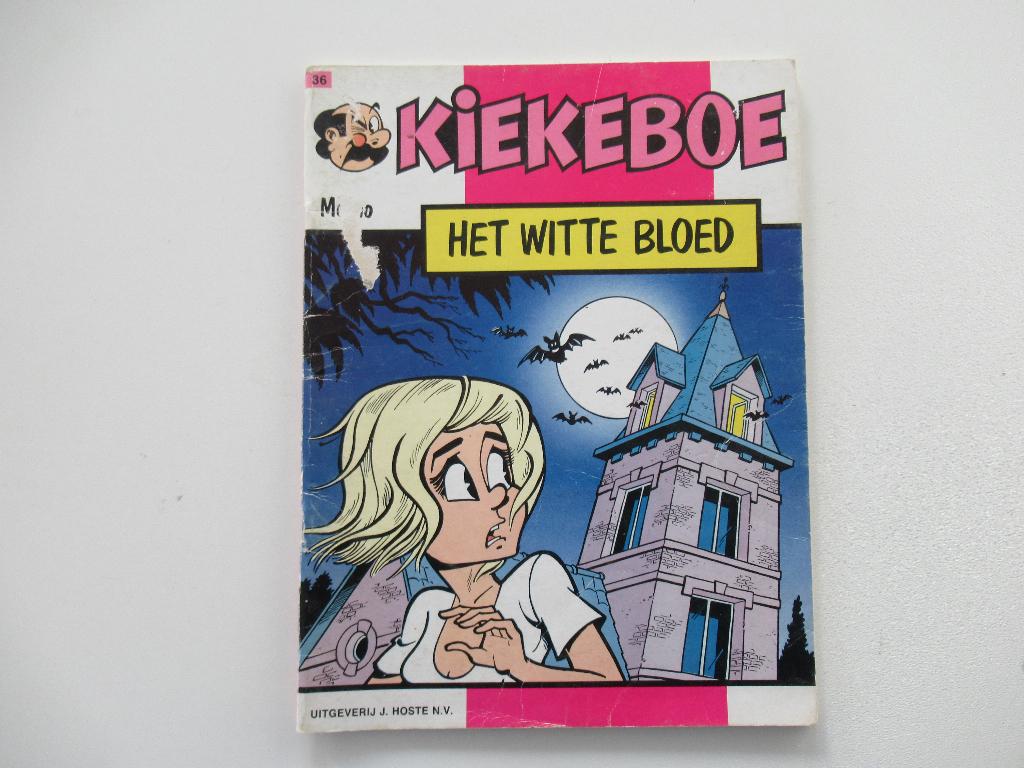 kiekeboe...nr.36...het witte bloed.............1st, Enlèvement ou Envoi, Utilisé