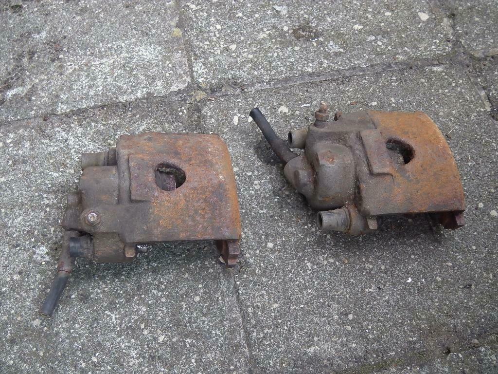 2 étriers de frein avants VW Golf 2, Ophalen, Volkswagen