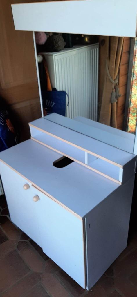 meuble sdb avec lampe, Ophalen, Minder dan 50 cm, 100 tot 150 cm, Gebruikt