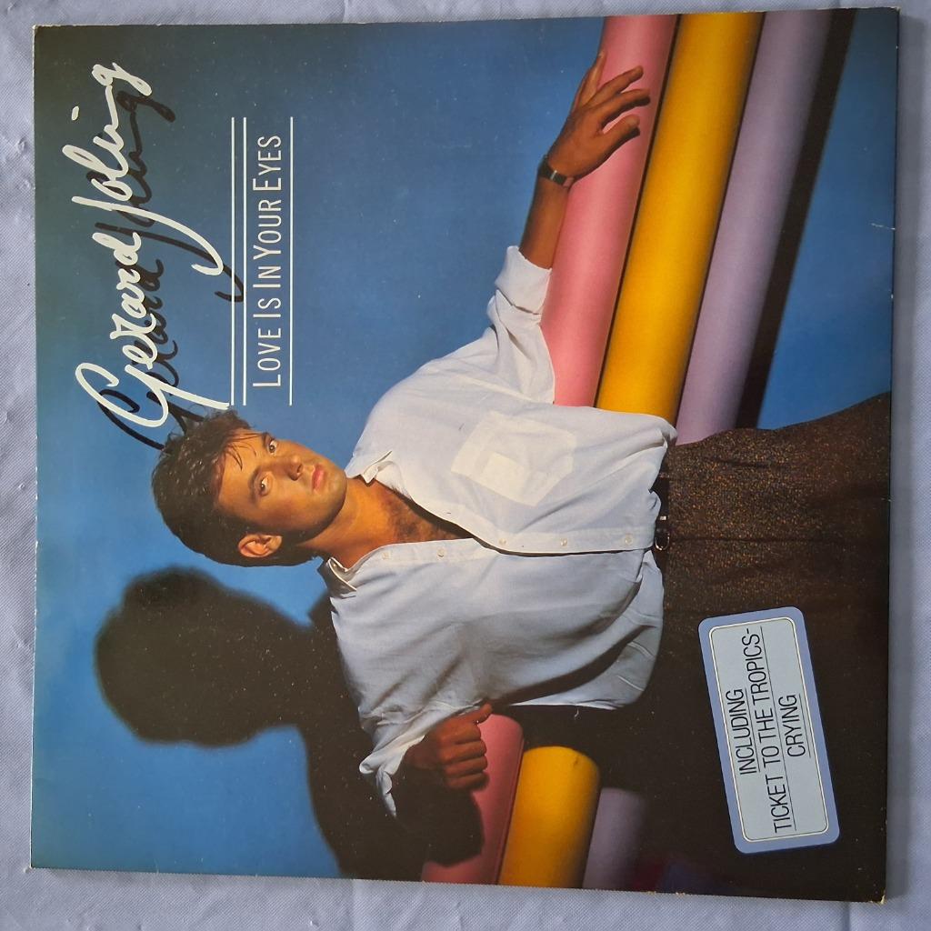 LP Gerard Joling Love is in your eyes, CD & DVD, Vinyles | Pop, Enlèvement, Utilisé