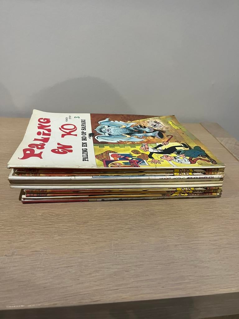 Paling en Ko - 3,5,6,7 en 13, Boeken, Stripverhalen, Meerdere stripboeken, Ophalen of Verzenden, Gelezen