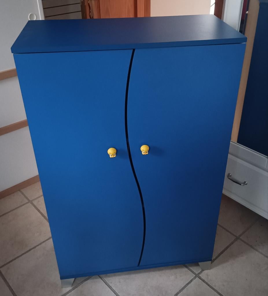 Petit meuble de rangement avec planches modulables., Enlèvement, Utilisé