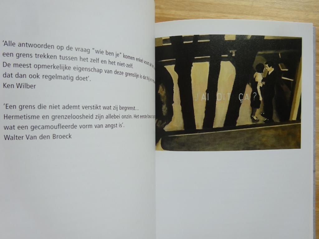 Voorbij de grens - expo Mudel en de Brakke Grond, Enlèvement ou Envoi, Neuf, Peinture et dessin