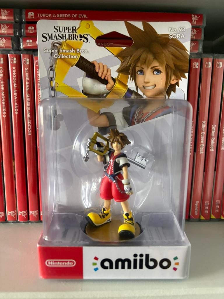 Amiibo Sora N.93 (Super Smash Bros), Games en Spelcomputers, Games | Nintendo Switch, Ophalen of Verzenden, Zo goed als nieuw