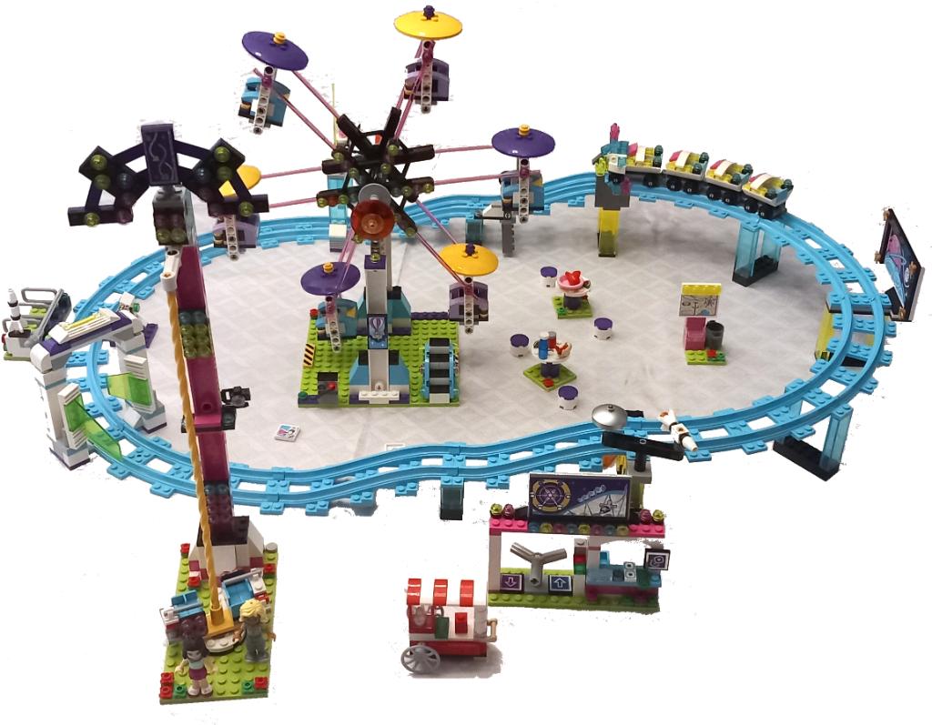 Lego Friends 41130 Parc d'attraction (Amusement Park), Ophalen, Gebruikt, Lego, Friends