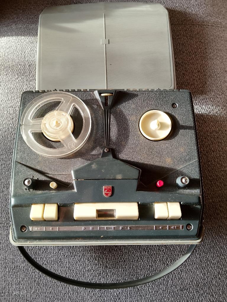 Vintage bandopnemer, Audio, Tv en Foto, Bandrecorder, Ophalen of Verzenden, Bandrecorder, Met banden