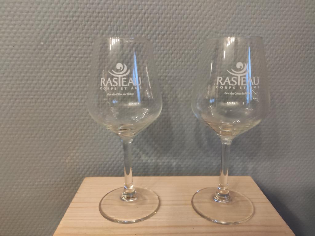 2 verres de Rasteau, Ophalen of Verzenden, Nieuw, Overige typen