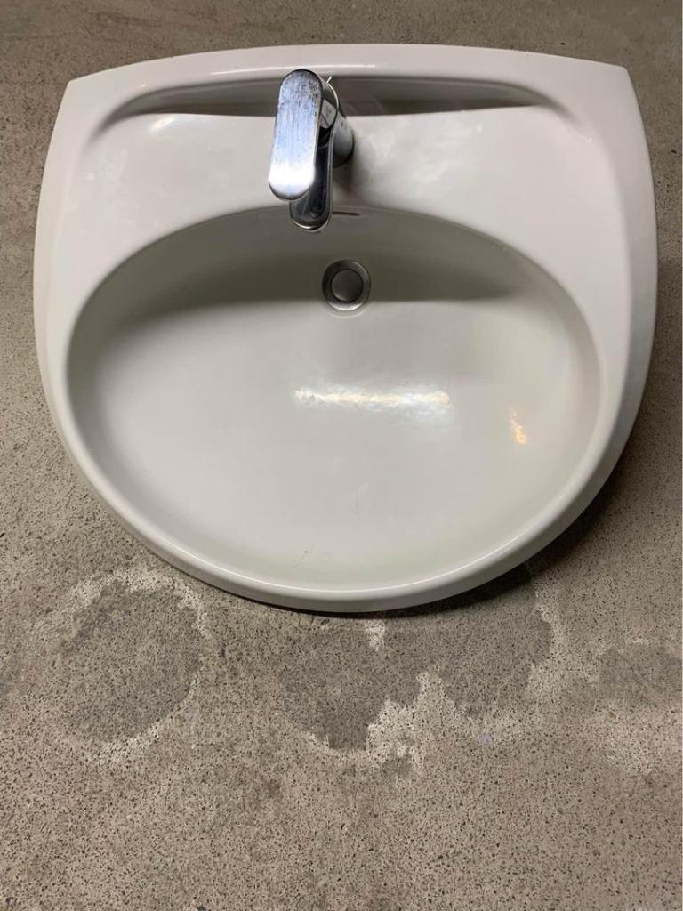 Evier salle de bain, Ophalen, 50 tot 100 cm, Zo goed als nieuw, Minder dan 25 cm