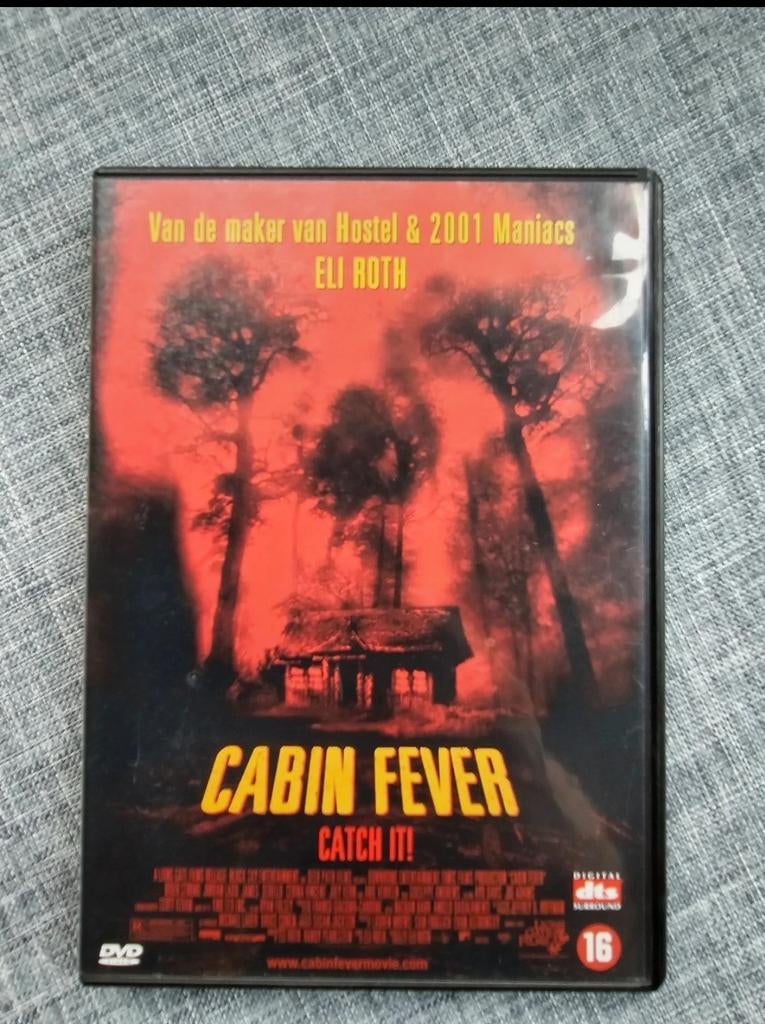 Cabin Fever (2002), Cd's en Dvd's, Dvd's | Horror, Zo goed als nieuw, Ophalen of Verzenden