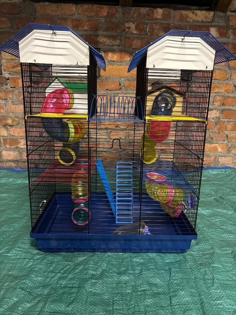 Cage grand format pour rongeur 47x31x60cm, Enlèvement, Utilisé