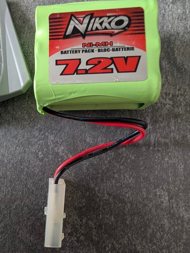 Batterie NIKKO 7,2 volt pour voiture télécommandée, Enlèvement, Comme neuf