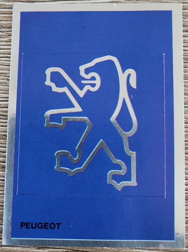 Sticker: autologo Peugeot, Enlèvement ou Envoi, Comme neuf, Voiture ou Moto