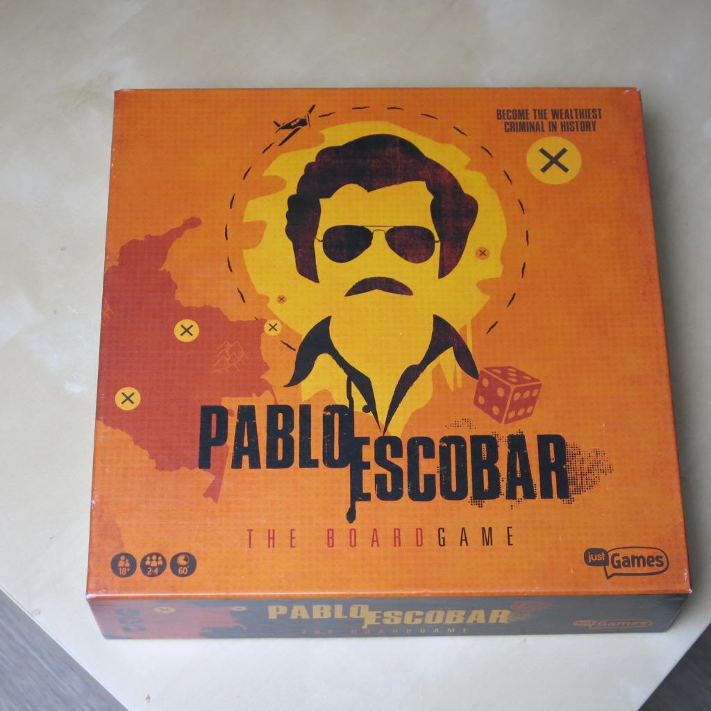 Pablo Escobar bordspel, Ophalen of Verzenden, Zo goed als nieuw