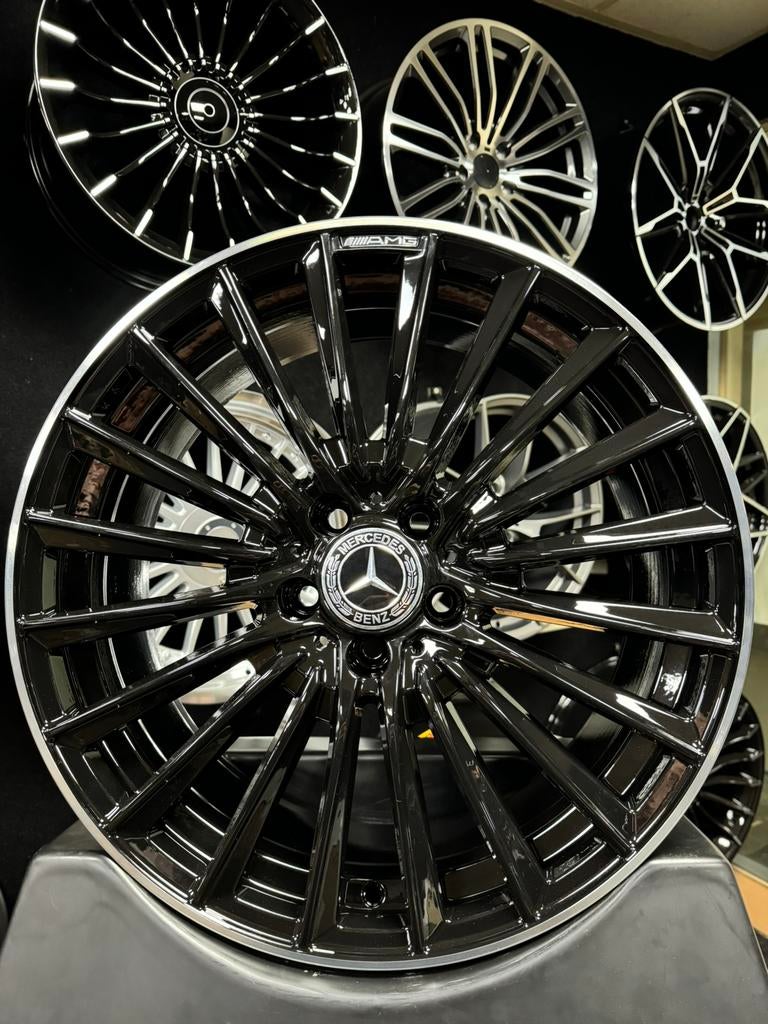 19 inch velgen voor Mercedes AMG look 5x112 A B C CLA KLASSE, Enlèvement ou Envoi, Neuf, Mercedes-Benz