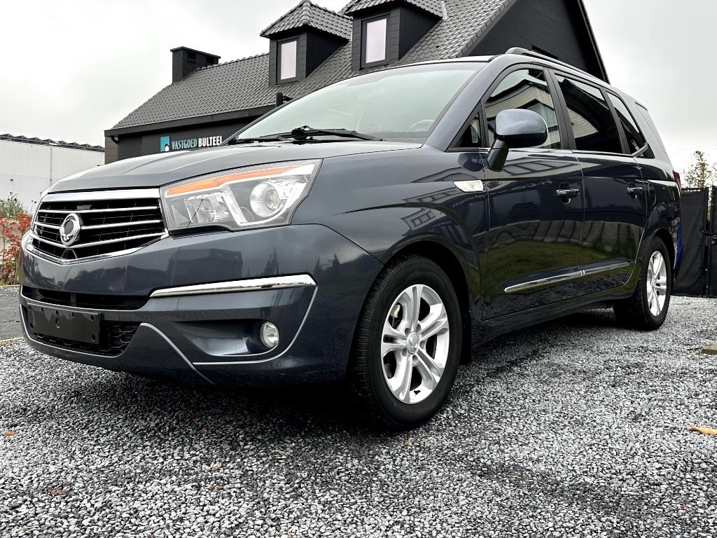 SsangYong Rodius Rodius 2.2 e-XDi220 *1ste Eig*7 pls*Leder*, Autos, Cuir, Argent ou Gris, Achat, Entreprise