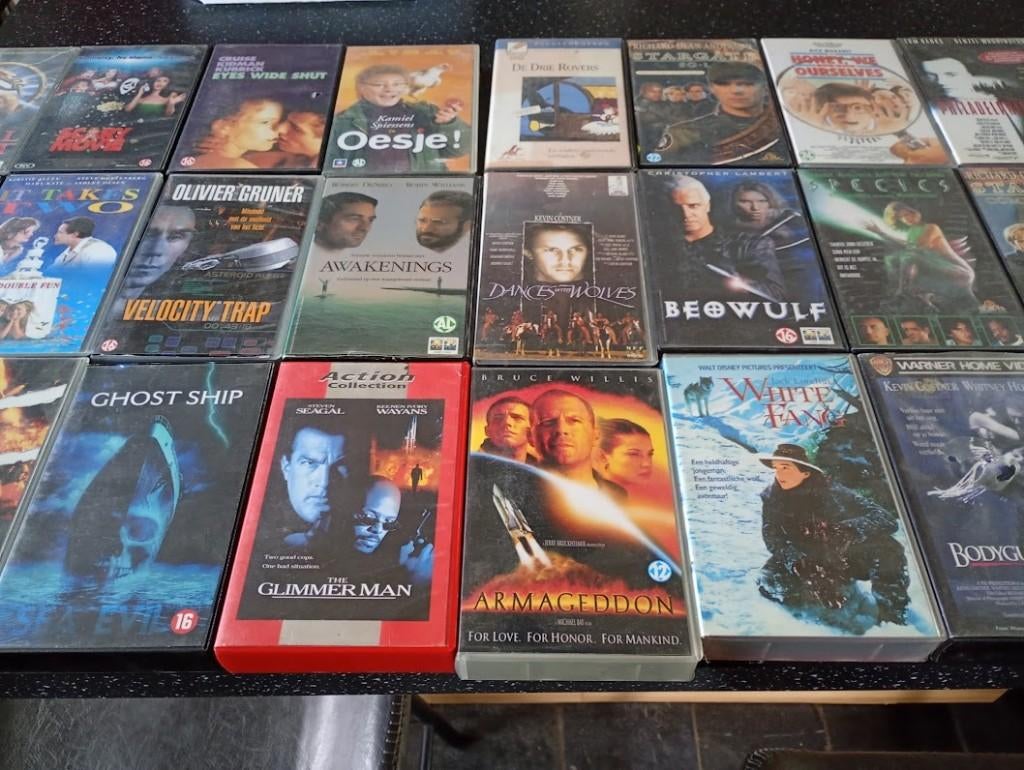 video cassetes, Ophalen, Gebruikt, Overige genres, Origineel