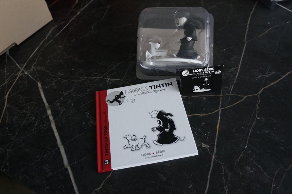 Figurines TINTIN, Enlèvement, Tintin, Comme neuf, Statue ou Figurine