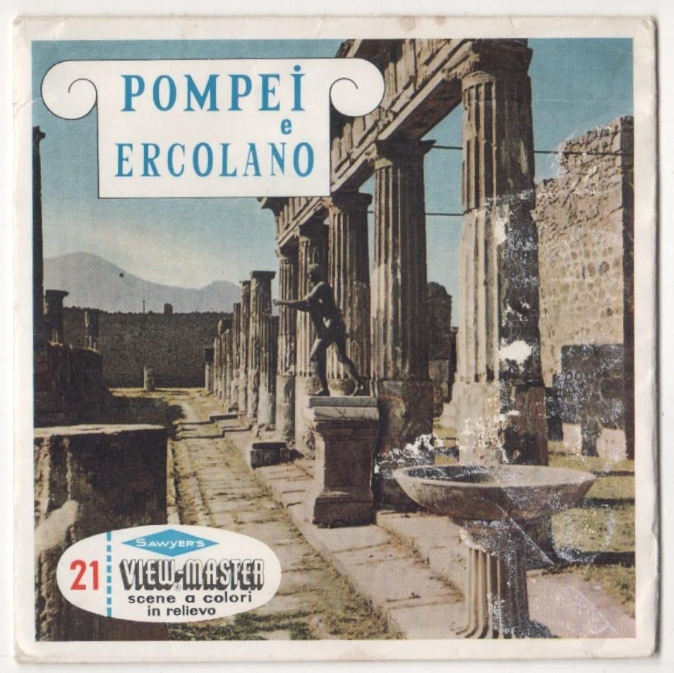 View-master Pompeii en Herculaneum C 057, Ophalen of Verzenden