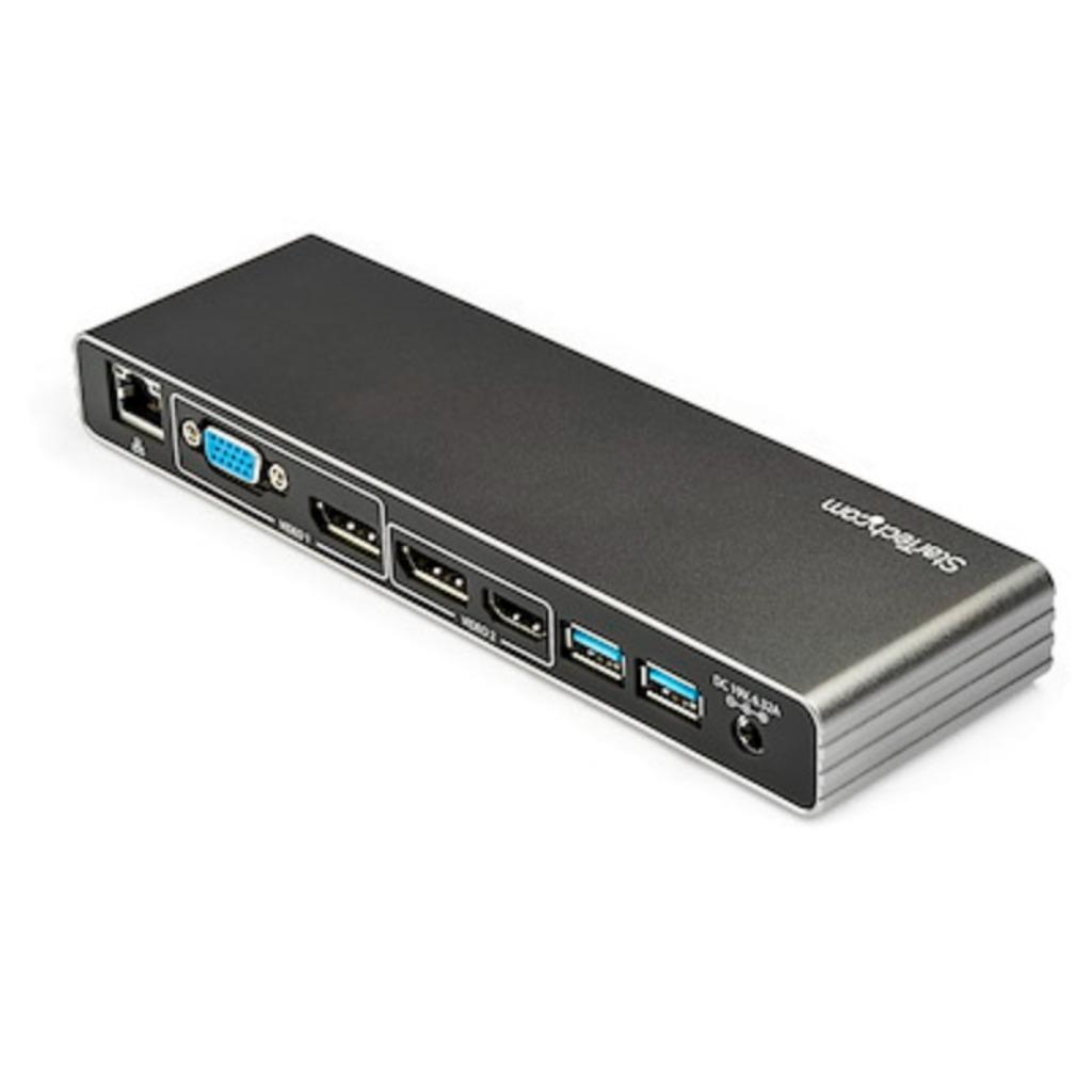 Startech docking station, Informatique & Logiciels, Stations d'accueil, Comme neuf, Station d'accueil, Enlèvement ou Envoi